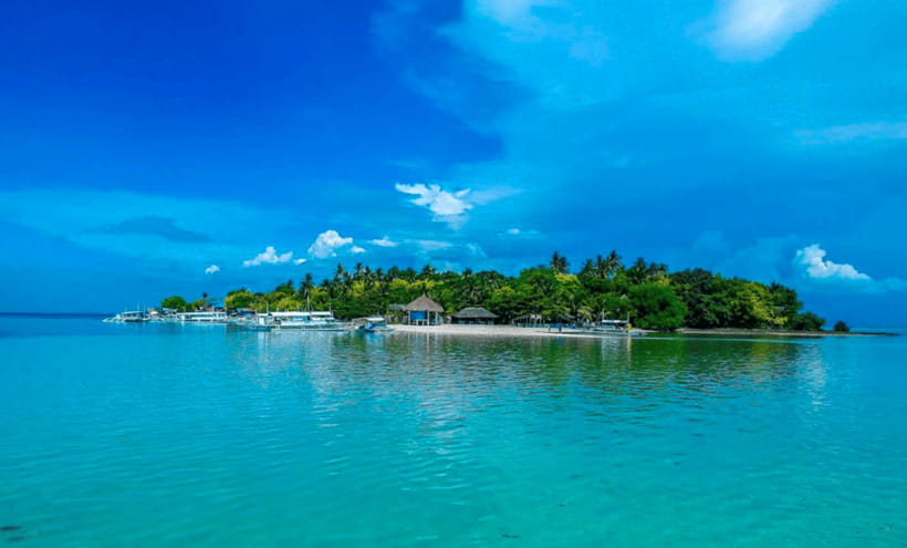 3 Islands Hopping at Gilutungan, Caohagan, Nalusuan + Lunch - Nalusuan adds a second marine sanctuary