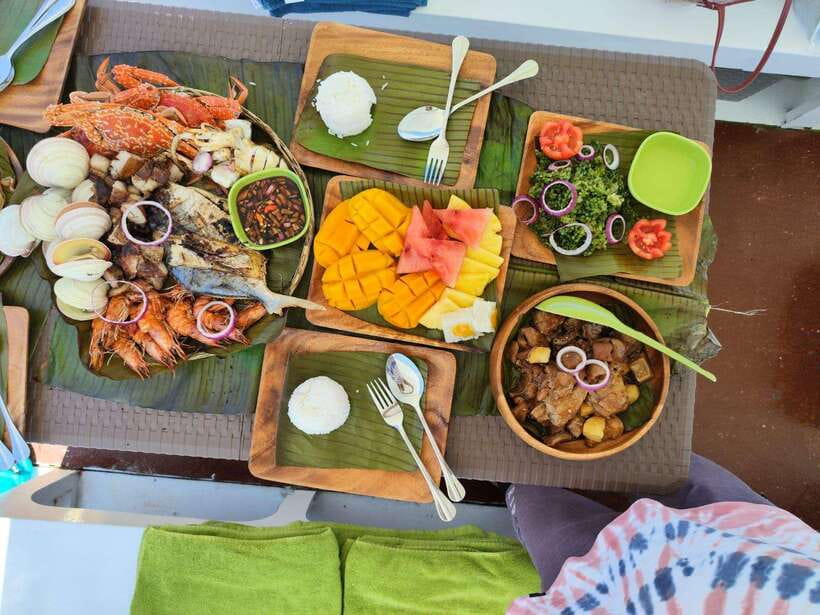 Bohol Balicasag Is Private Tour and Dolphin Watching - Walking through the island village