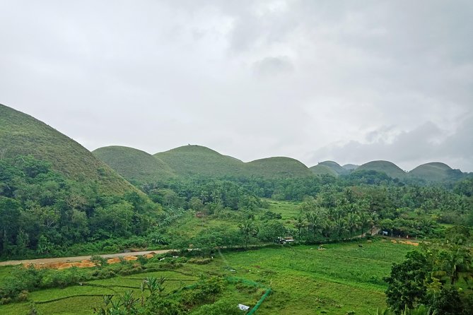 Bohol Chocolate hills and Waterfalls Ecotour - Cooling off at Panga Falls