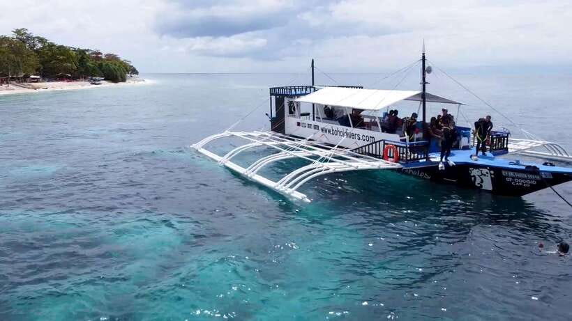 Bohol: Dolphin Watching & Snorkeling at Balicasag Island - Sunrise on the water near Balicasag