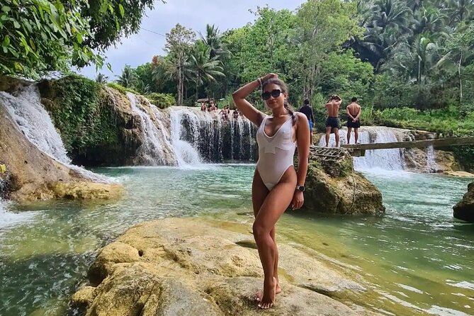 Bohol Full Day Waterfall & Countryside Scooter Tour - Pahangog Falls and its twin pools