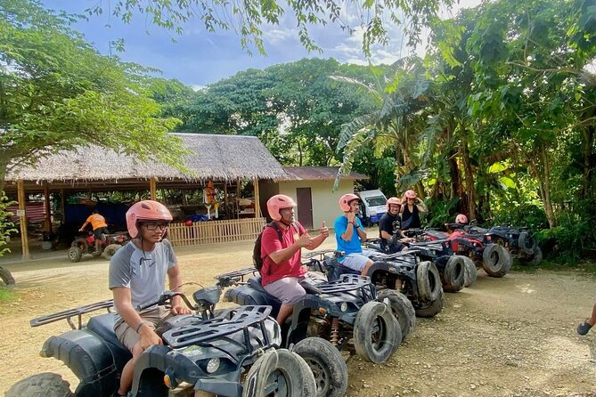 Boracay ATV Adventure - Riding the electric ATV on the private course