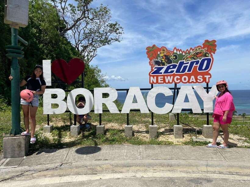Boracay: ATV NewCoast - Riding the road and off-road sections