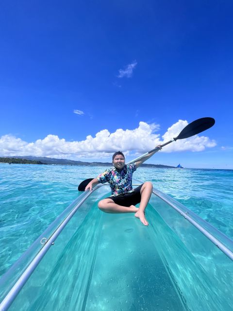 Boracay - Crystal Kayak phot-op Experience - Is the $9 price good value?