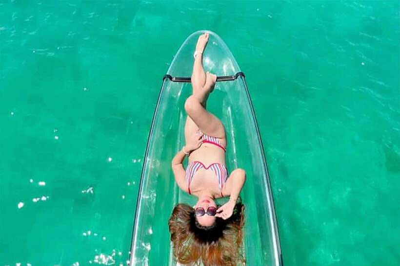 Boracay: Crystal Kayak Photo-op Experience - What happens during the 15-minute session
