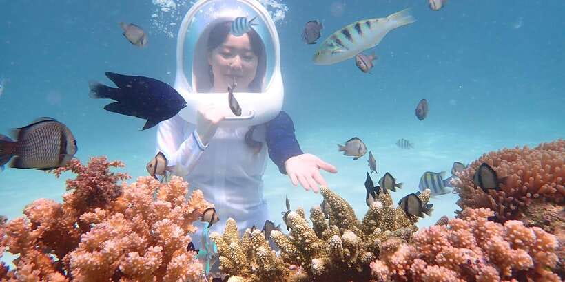 Boracay: Helmet Diving Experience with Photos and Videos - What this Boracay helmet walk actually feels like