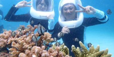 Helmet Diving Experience with Photos and Videos