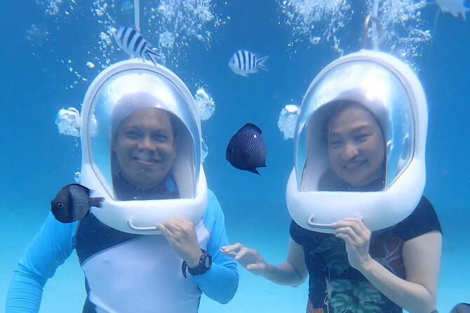 Boracay Helmet Diving - What the ocean-floor walk feels like