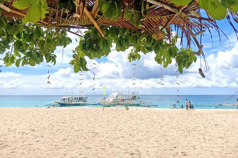 Boracay: Island Boat Tour with Crystal Cove Entry - Crocodile Island and the first marine stop