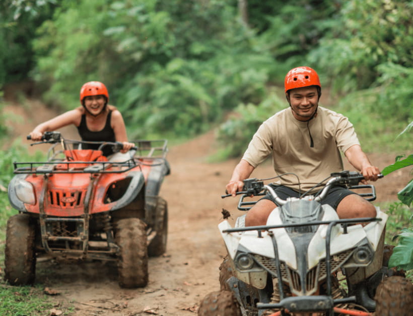 Boracay: Island Hopping with Buffet Lunch & ATV Adventure - A full Boracay day beyond White Beach