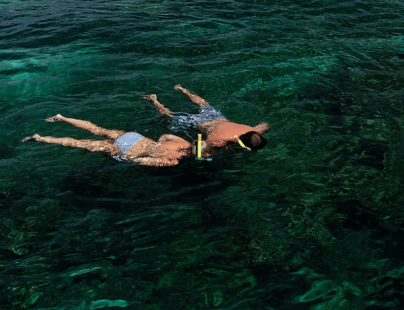 Boracay: Island Hopping with Lunch and Hot Kawa Bath - Crocodile Island snorkeling and extra fees
