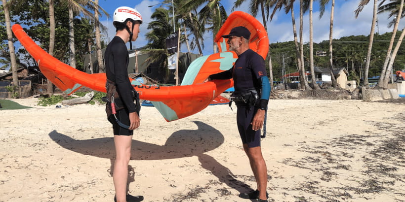 Boracay Kiteboarding Discovery Course - F-One and Mystic equipment, with the basics included