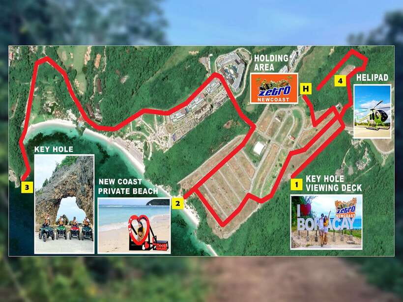 Boracay: Newcoast ATV Tour with Local Guide - The route: roads first, scenery throughout