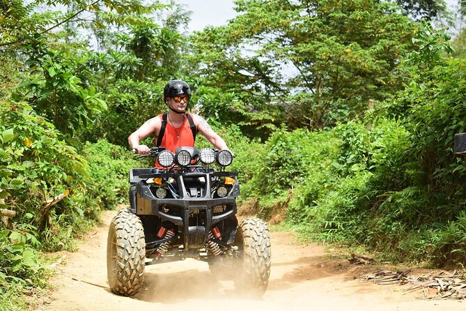 Boracay Zipline Adventure and ATV Tour - Getting set up with your ATV