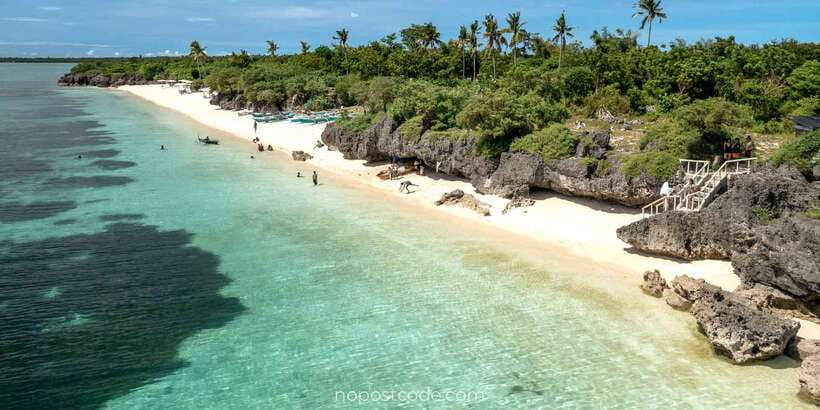 Cebu: Bantayan Island and Virgin Island Hopping Day Tour - Paradise Beach, where the name does the work