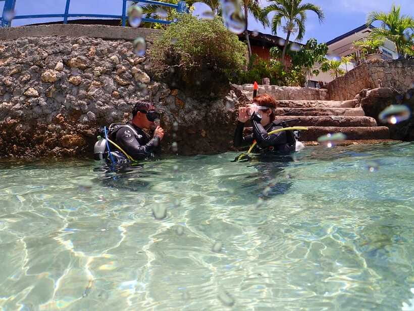 Cebu: Beach Scuba Diving Experience - Free GoPro images are a real value