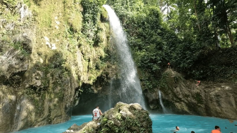 Cebu: Inambakan, Kawasan, and Mantayupan Waterfalls Tour - The blue pools of Kawasan Falls