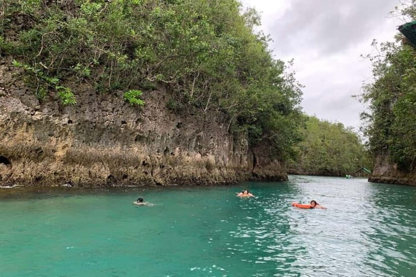 Cebu: Mantayupan Falls, Hermit's Cove & Bojo River Eco Tour - Mantayupan Falls and the First Swim