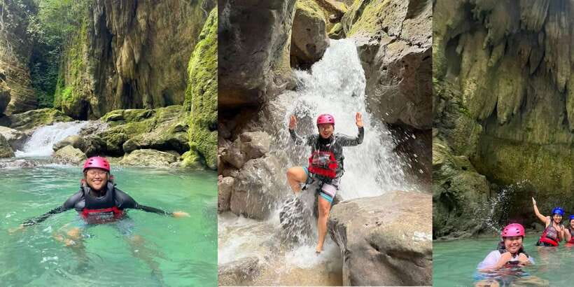 Cebu: Oslob Whaleshark Experience & Canyoneering Adventure - Canyoneering through Kawasan Falls