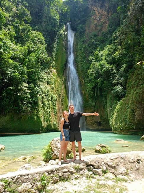 Cebu: Sardine Run Snorkeling, Mantayupan Falls & ATV Thrills - Mantayupan Falls after the coast