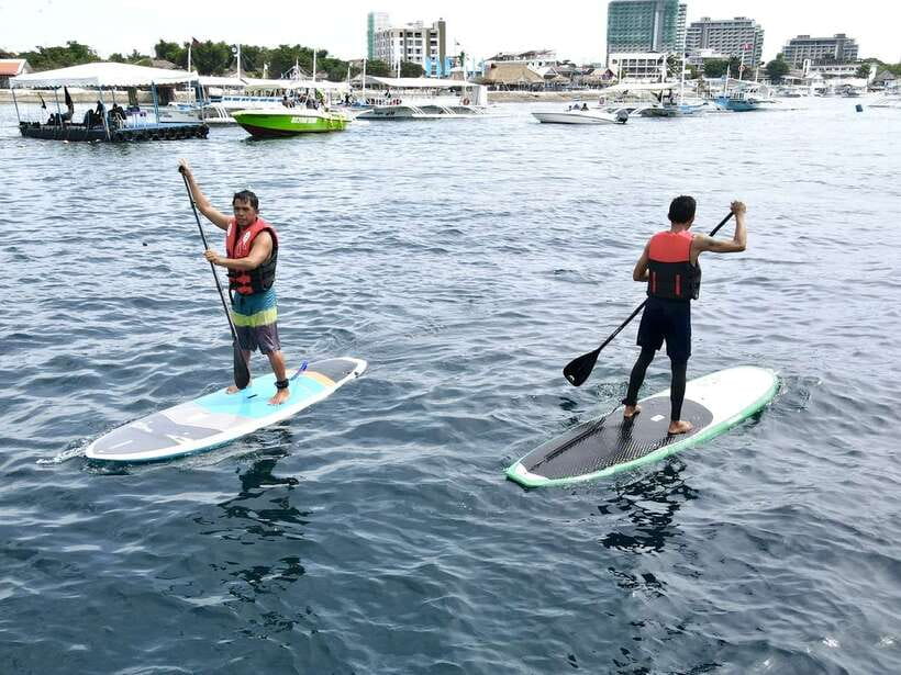 Cebu: Snorkeling + 3 Water Activity Tour - The shop setup makes the morning easier