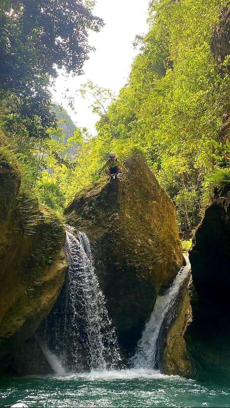 Cebu: Whaleshark Swimming & Kawasan falls Canyoneering Tour - Lunch at the beachside base camp