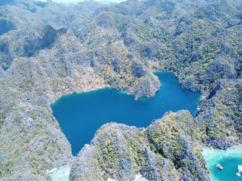 CORON: Kayangan Lake, Baracuda Lake and Twin Lagoon, etc. - Barracuda Lake and the changing water
