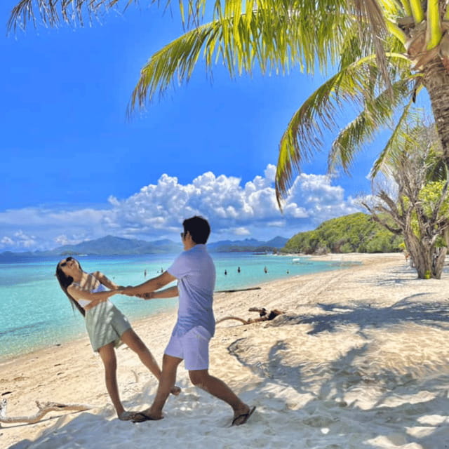 Coron Palawan - Island Escapade w/ Beachside Buffet Lunch - Swimming, Snorkeling, and Fish Feeding