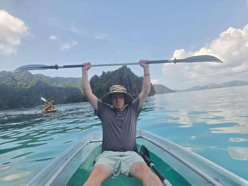 Coron: Pukaway Underground Cave Cenote & Island Hopping Tour - The One-Hour Boat Ride From Lualhati Park