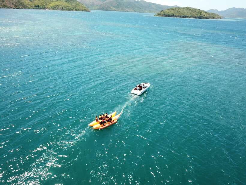 Coron: Watersports Experience - Banana boat: the easiest place to start