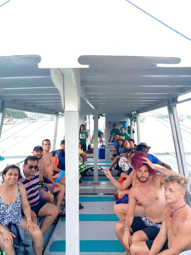 El Nido Island Tour B - Starting at the Cliffside Travel and Tours office