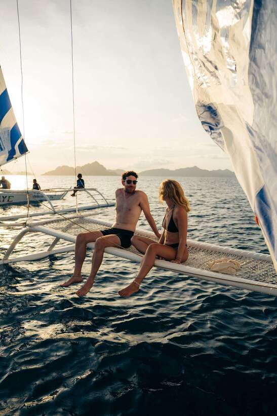 El Nido Islands: Private Paraw Day Sailing with Lunch - Setting sail across Bacuit Bay