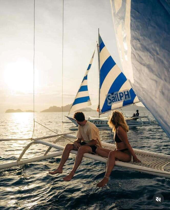 El Nido Islands: Private Paraw Sunset Sailing - 4:30 PM departure and the first part of the cruise