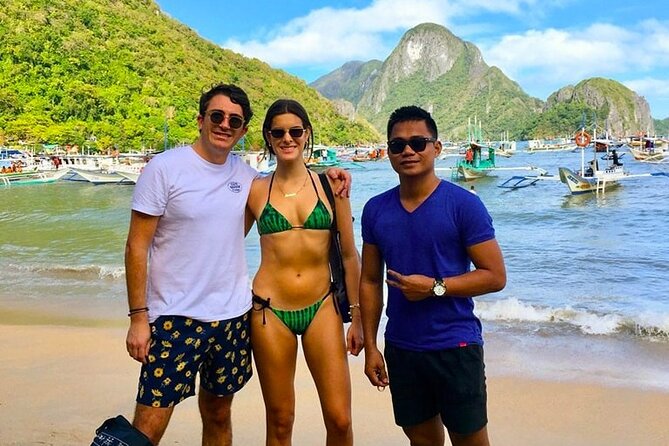 El Nido Palawan Private Tour C, with Lunch - Talisay Beach is the calm finish