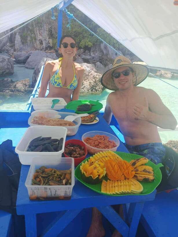 El Nido:Private Tour D with Highlights Small & Cadlao Lagoon - Paradise Beach is the practical lunch break
