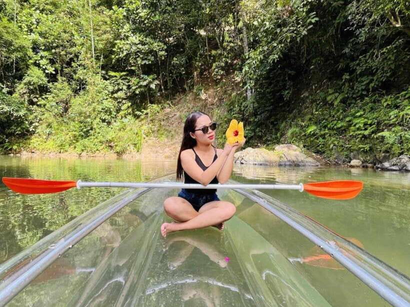 From Boracay: Mainland Off-Road ATV and Zipline Experience - The safety briefing and muddy ATV trail
