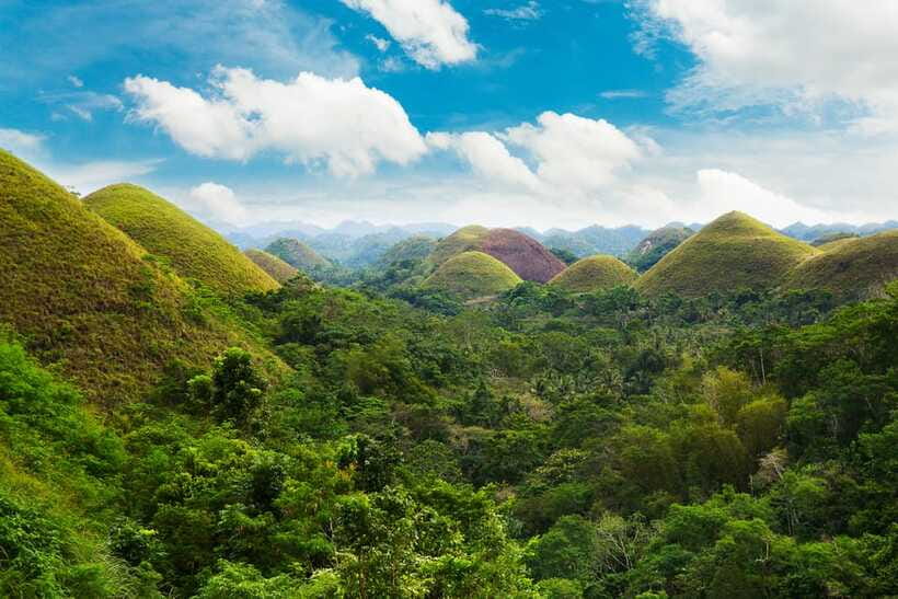 From Cebu: Day Trip to Bohol Highlights - The Chocolate Hills viewpoint in Carmen