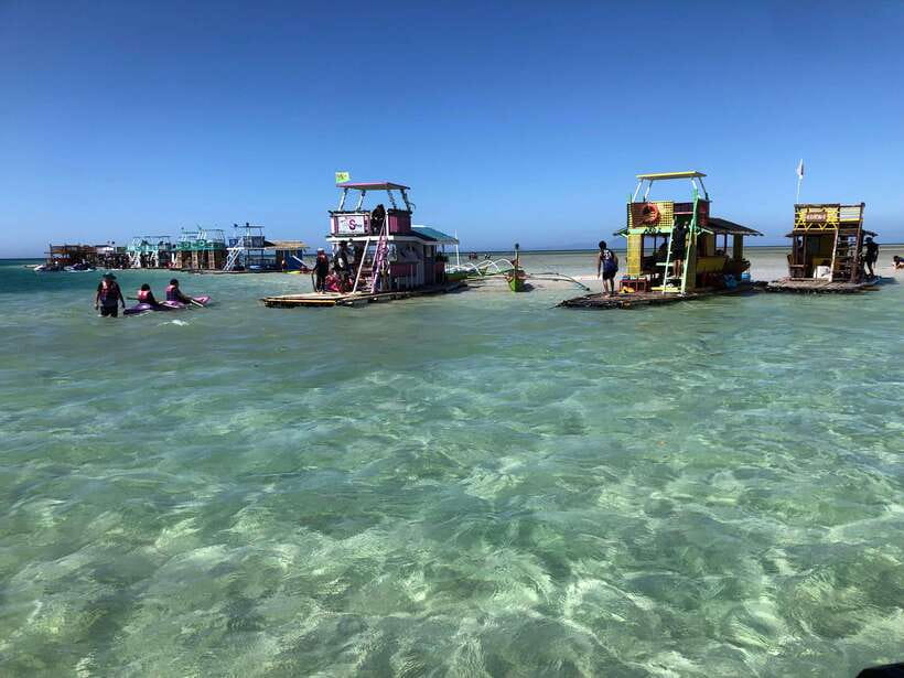 From Manila: Little Boracay Beach w/ Floating Bamboo Cottage - What is included for $155
