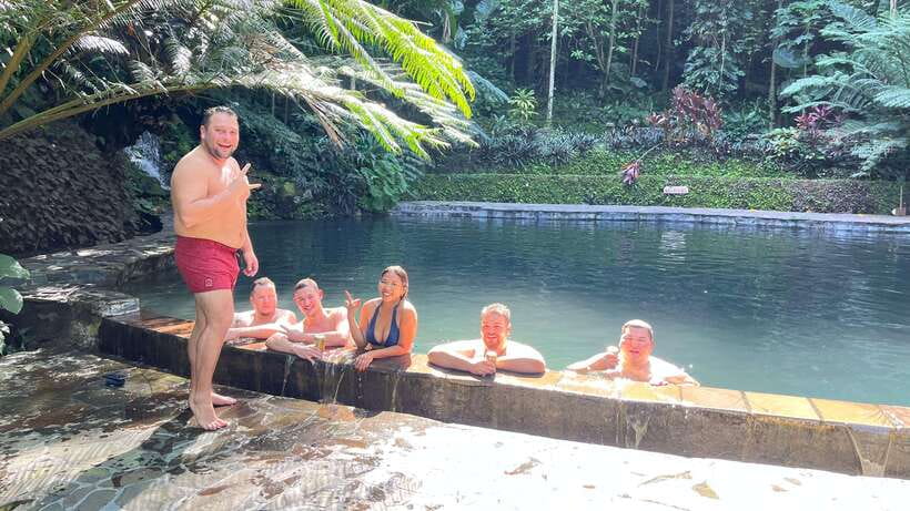 From Manila: Pagsangjan Falls and Hidden Valley Day Trip - The waterfall, bamboo raft, and swimming time
