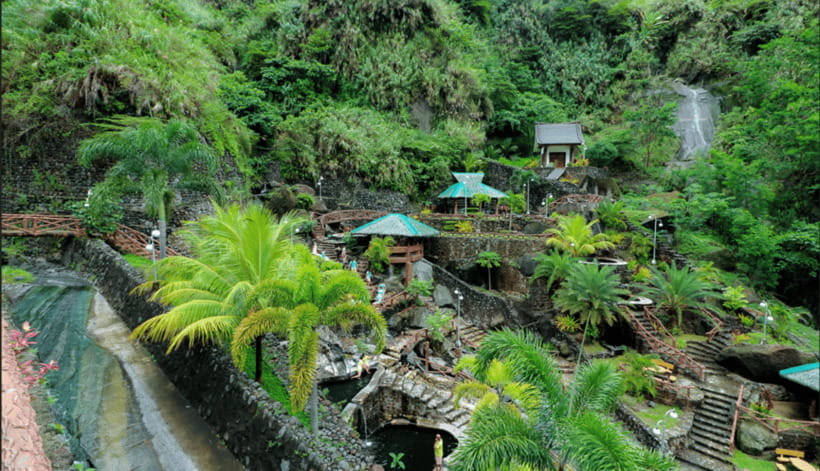 From Manila: Puning Hot Spring Day Trip - Station 1: the warm volcanic sand spa