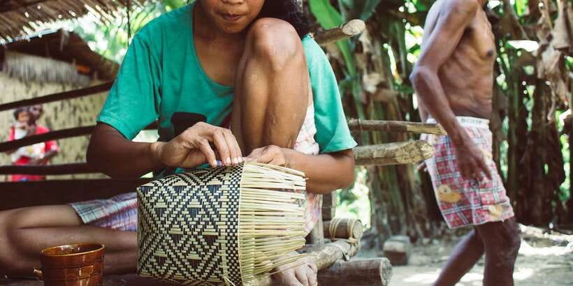 From Puerto Princesa: Trek to Batak Tribe Village - Lunch and the end of the route