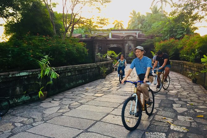 Intramuros Sunset Tours by Bambike - Puerta Real Gardens and the city walls