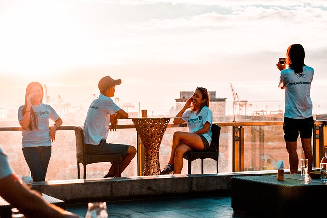 Intramuros Sunset Tours by Bambike - The Bayleaf Sky Deck makes the sunset feel earned
