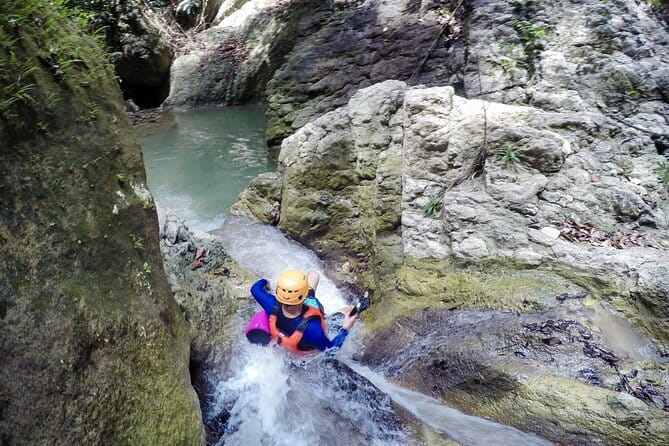 Kawasan Falls Canyoneering Tour from Moalboal - Getting Equipped in Badian