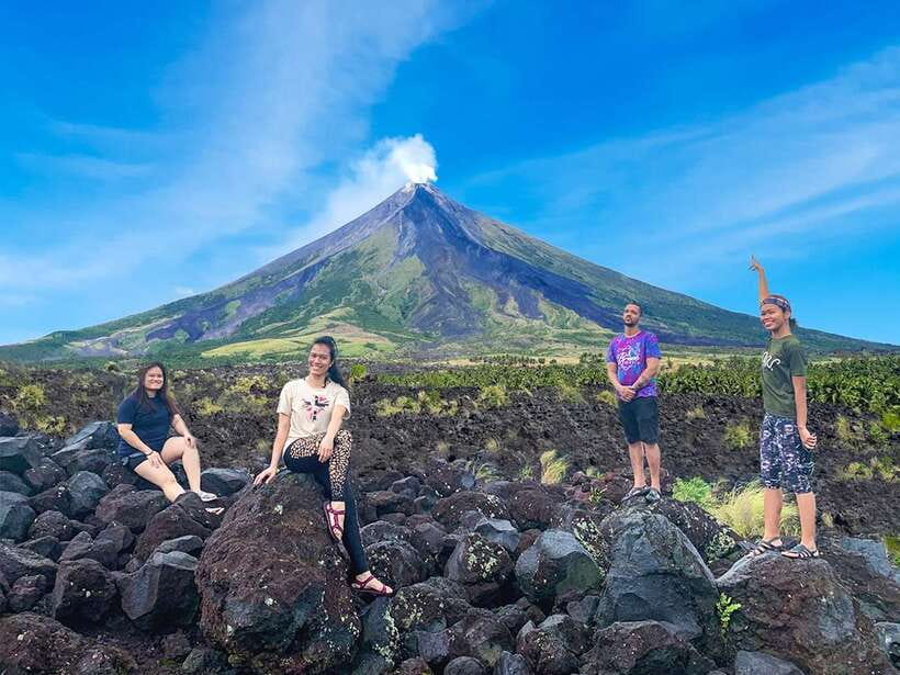 Legazpi: Mayon Volcano ATV Tour - Starting at Cagsawa Ruins Park with Mayon overhead