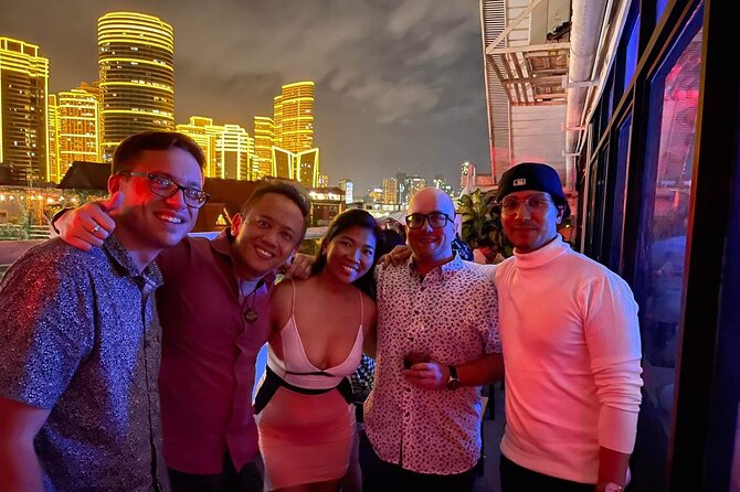 Makati Rooftop Bar Hopping with Guided - The final rooftop: lights, photos, and a nightcap