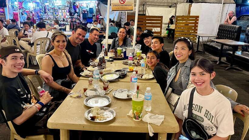 Makati Street food walking tour with Dinner - The dishes, textures, and comfort level