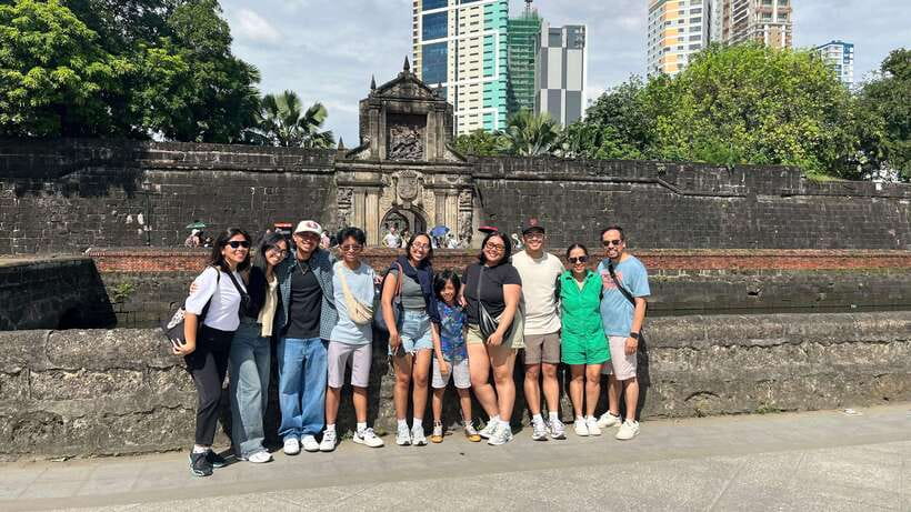 Manila: Intramuros Walking Tour. - The Lamborghini bike and the short local ride
