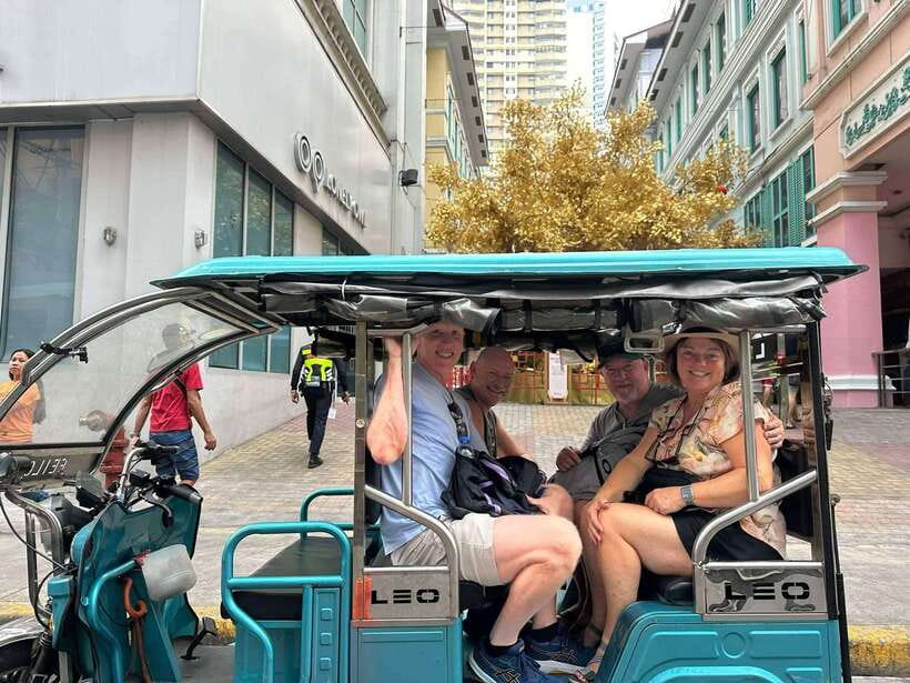 Manila Street Food and Drinks with Tuktuk Experience - Kwek-kwek, siomai, and the fun of street food