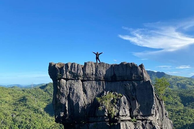 Nagpatong Rock Day hike + Tungtong Falls(with transfers**) 2023 - Nagpatong Rock Is a Hike, Not a Viewpoint Stop